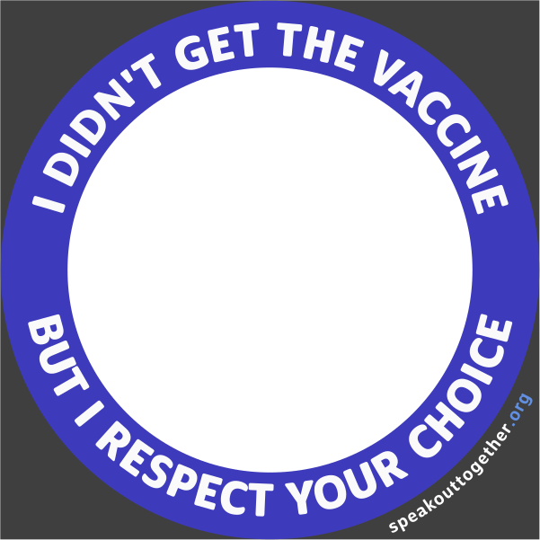 CF – ENG – DARK BLUE – I DIDN’T GET THE VACCINE BUT I RESPECT YOUR CHOICE