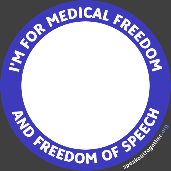 CF – ENG – DARK BLUE – I’M FOR MEDICAL FREEDOM AND INFORMED CONSENT
