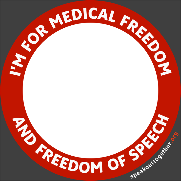 CF – ENG – ORANGE – I’M FOR MEDICAL FREEDOM AND INFORMED CONSENT