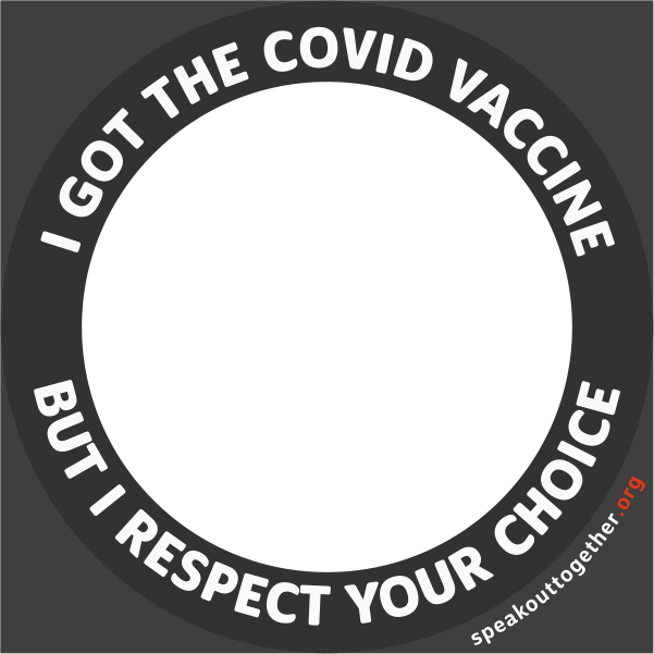 CF – ENG – CHARCOAL – I GOT THE COVID VACCINE BUT I RESPECT YOUR CHOICE