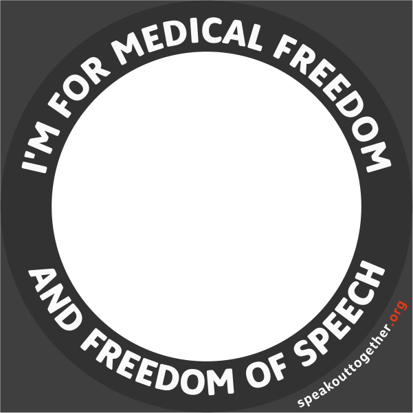 CF – ENG – CHARCOAL – I’M FOR MEDICAL FREEDOM AND FREEDOM OF SPEECH