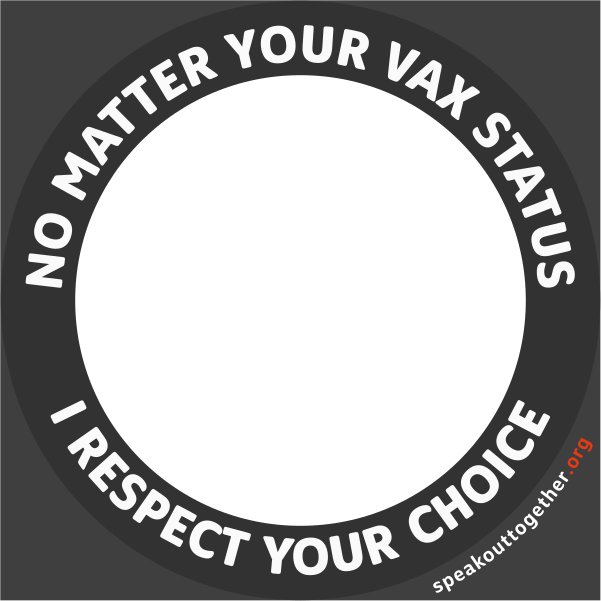 CF – ENG – CHARCOAL – NO MATTER YOUR VAX STATUS I RESPECT YOUR CHOICE